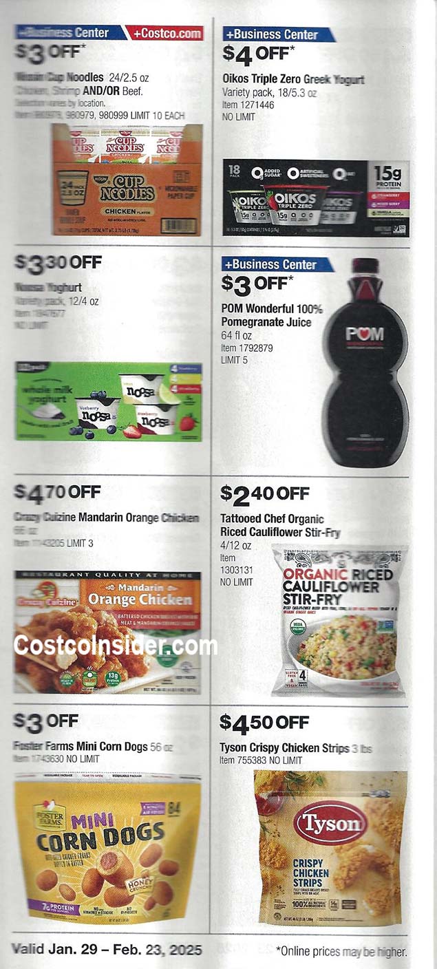 Costco February 2025 Coupon Book Costco Insider