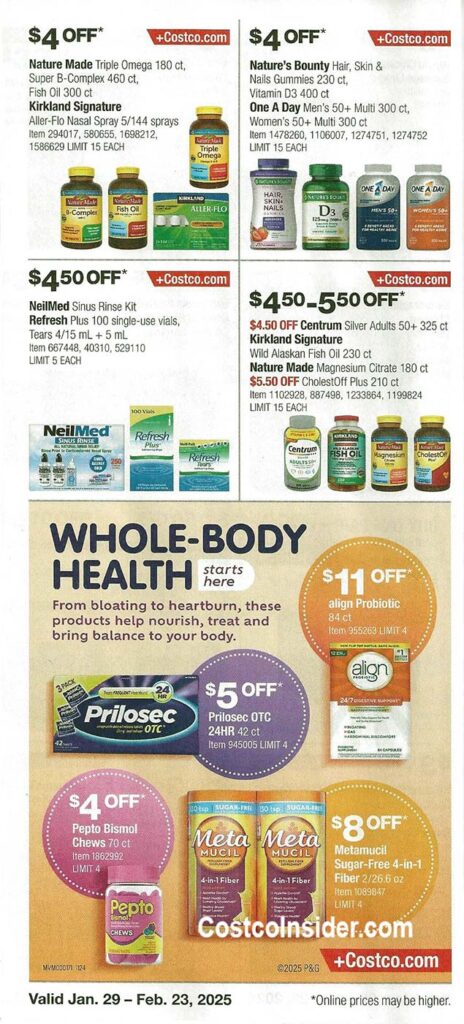 Costco February 2025 Coupon Book Page 19