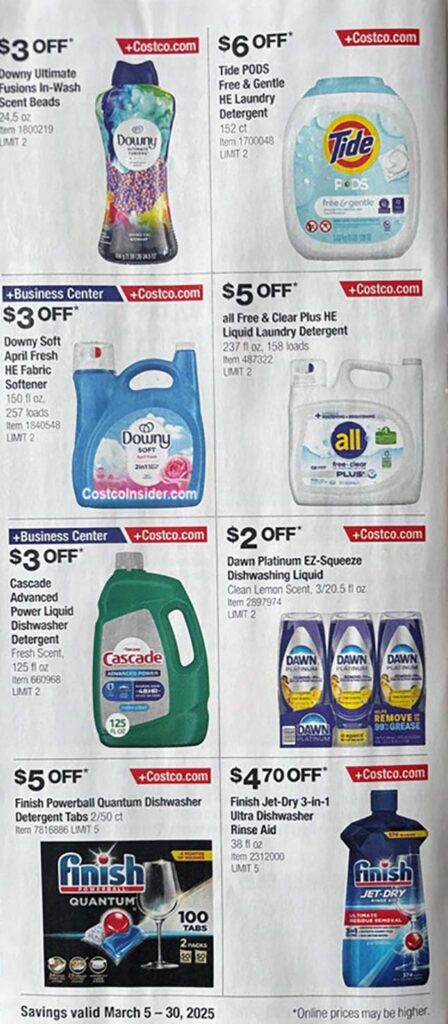 Costco March 2025 Coupon Book Page 13