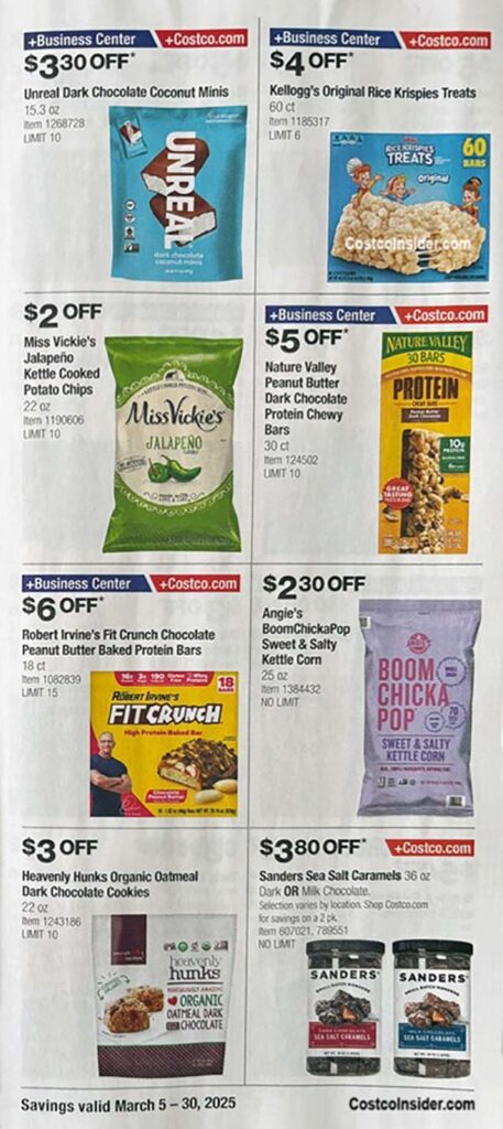 Costco March 2025 Coupon Book Page 14