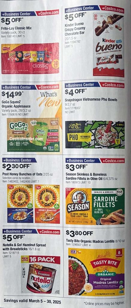 Costco March 2025 Coupon Book Page 15