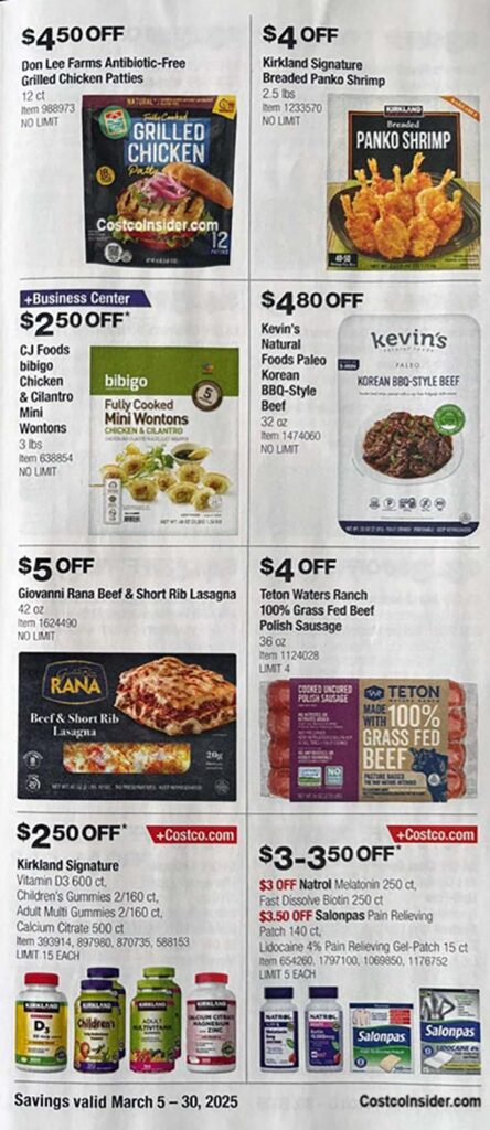 Costco March 2025 Coupon Book Page 18