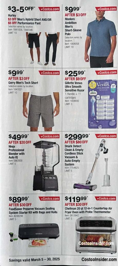 Costco March 2025 Coupon Book Page 6