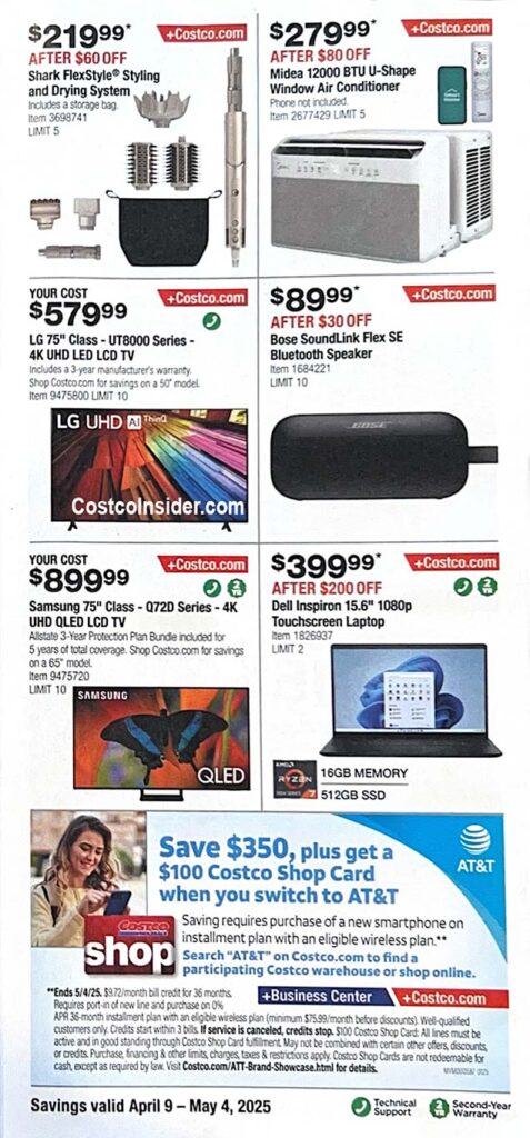 Costco April 2025 Coupon Book Page 10