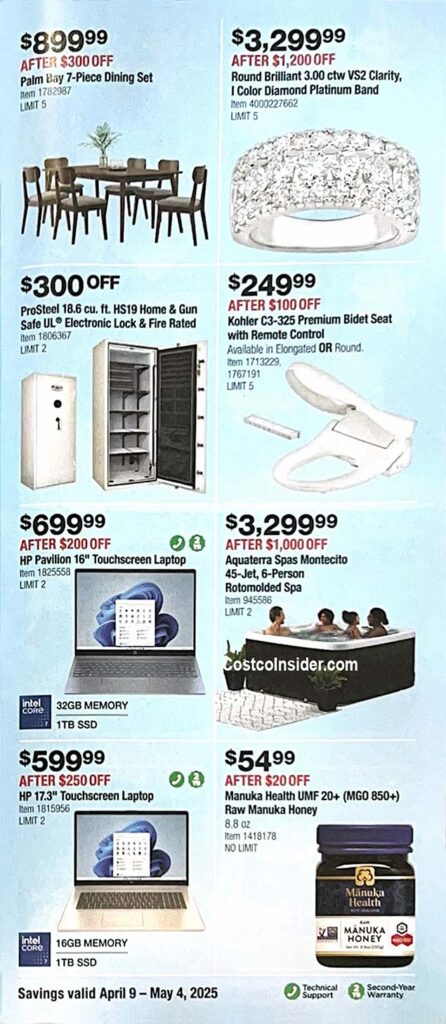 Costco April 2025 Coupon Book Page 14