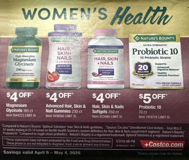 Costco April 2025 Coupon Book Page 23