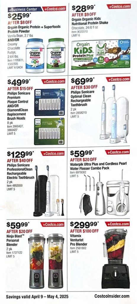 Costco April 2025 Coupon Book Page 6