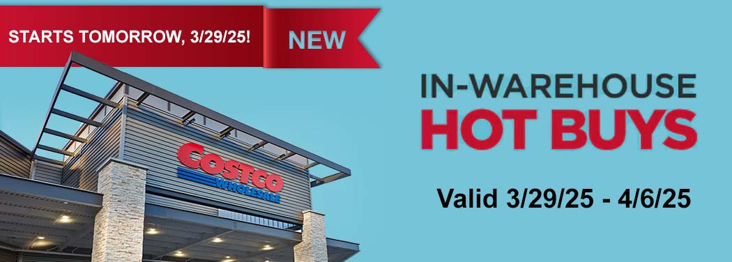 Costco April 2025 Hot Buys Coupons Cover