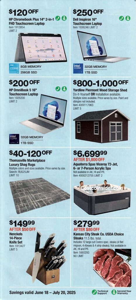 Costco July 2025 Coupon Book Page 12