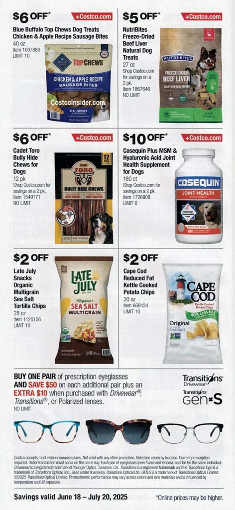 Costco July 2025 Coupon Book Page 15