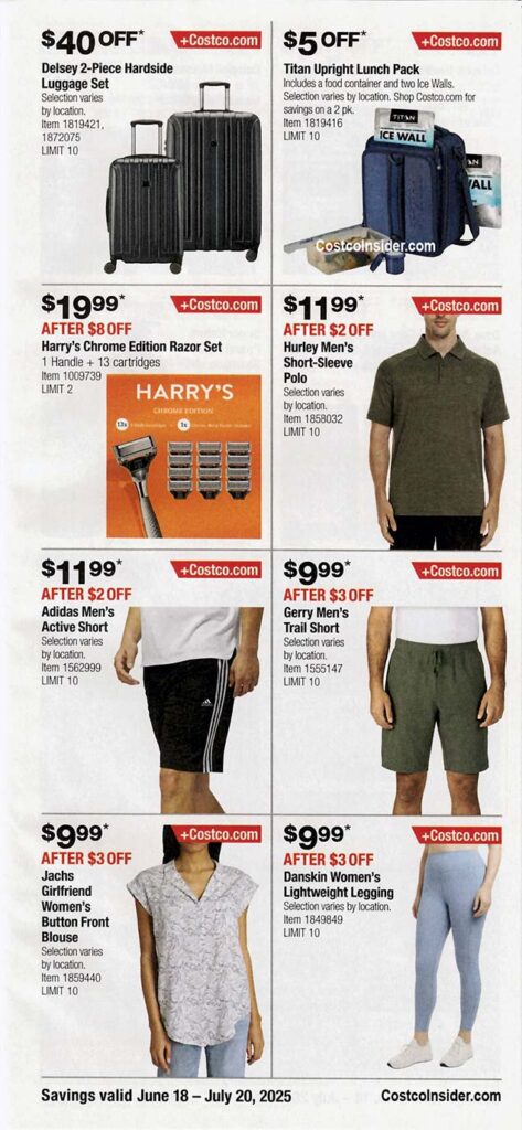 Costco July 2025 Coupon Book Page 2