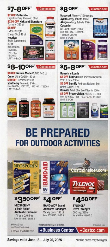 Costco July 2025 Coupon Book Page 21