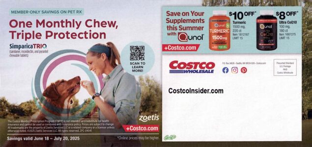 Costco July 2025 Coupon Book Page 23