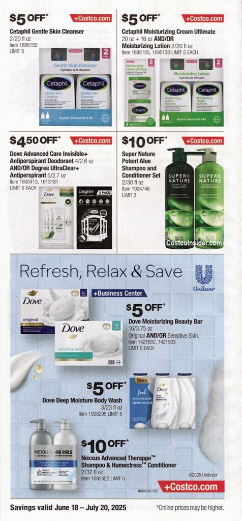 Costco July 2025 Coupon Book Page 3
