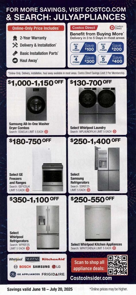 Costco July 2025 Coupon Book Page 5