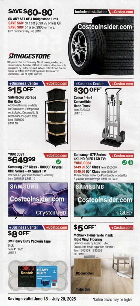 Costco July 2025 Coupon Book Page 7
