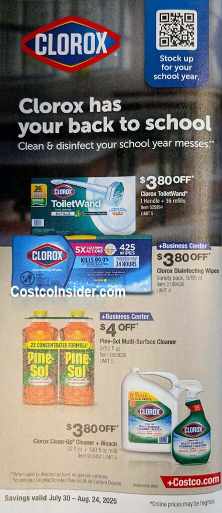 Costco August 2025 Coupon Book Page 15