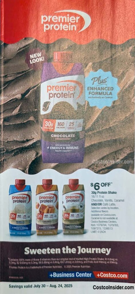 Costco August 2025 Coupon Book Page 2
