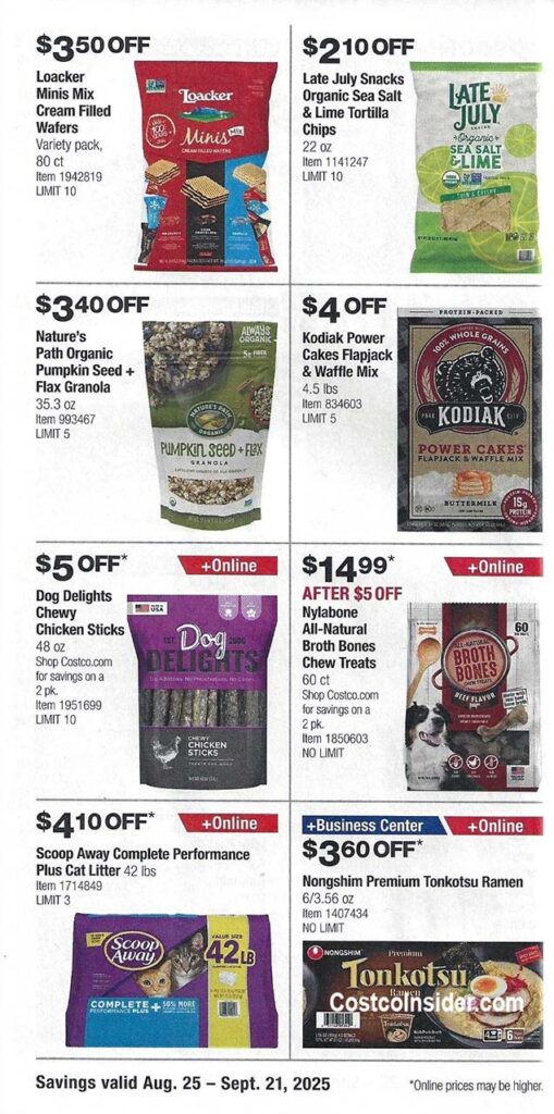 September 2025 Coupon Book Page 19