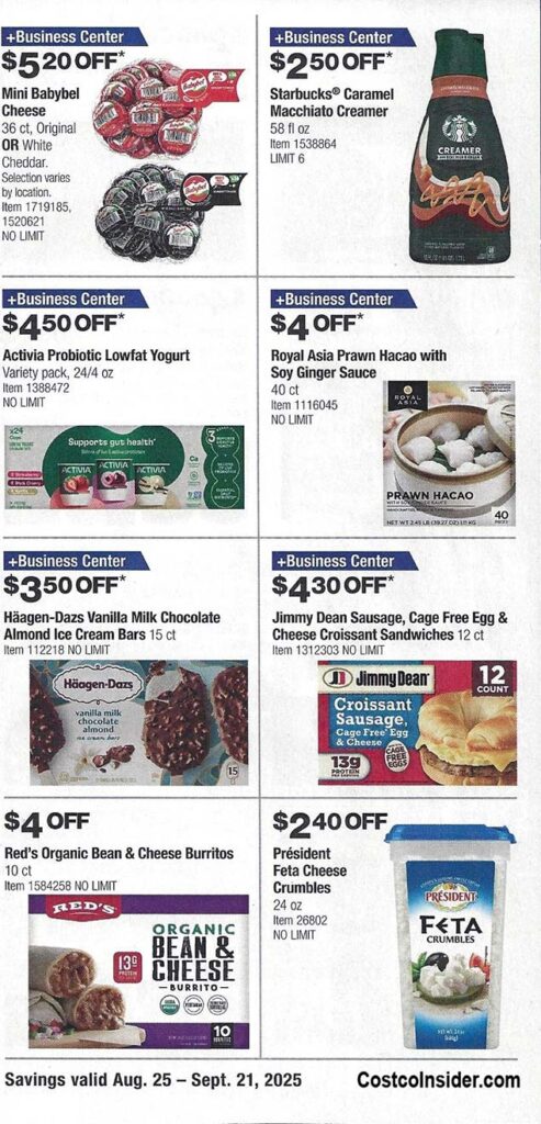 September 2025 Coupon Book Page 20