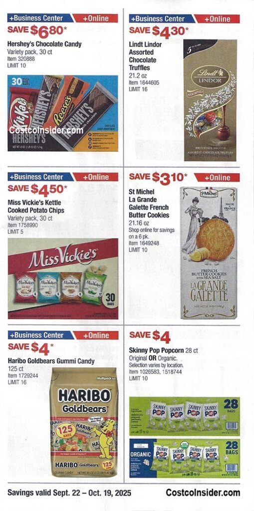 Costco October 2025 Coupon Book Page 14