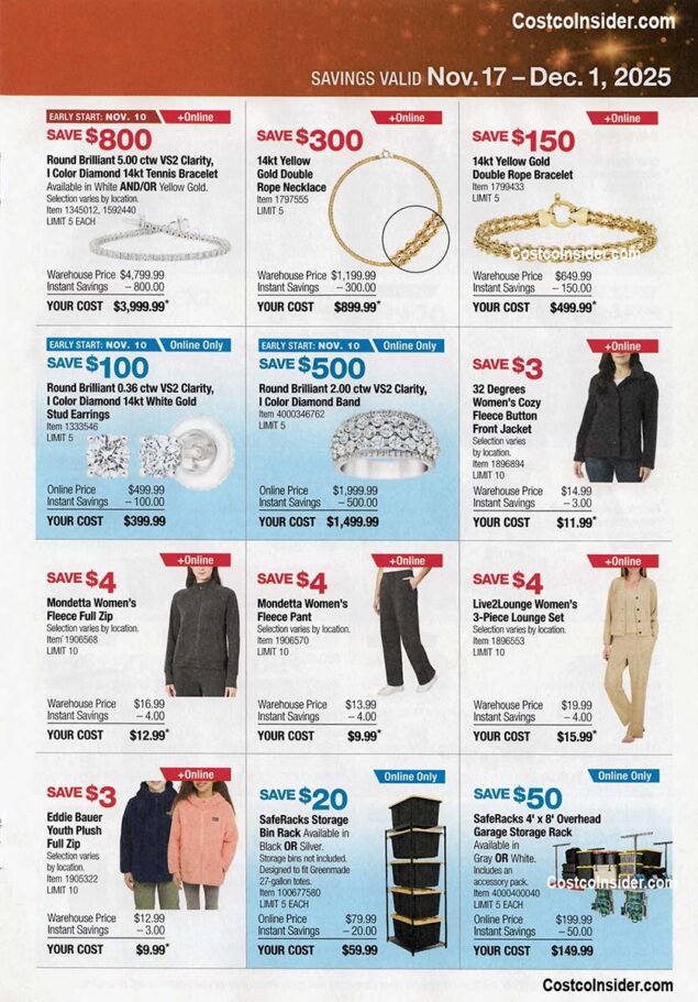 Costco Black Friday 2025 Ad Page 12