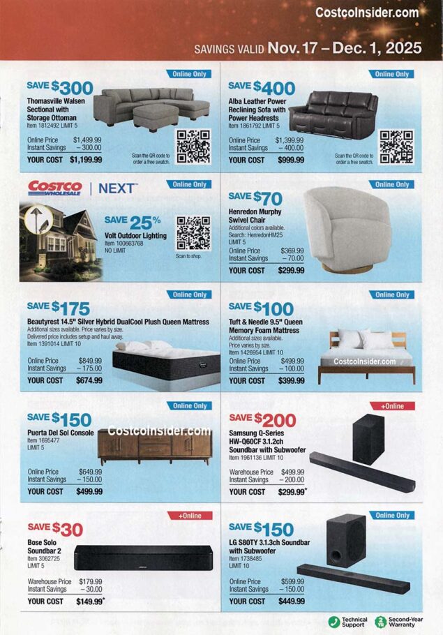Costco Black Friday 2025 Ad Page 14