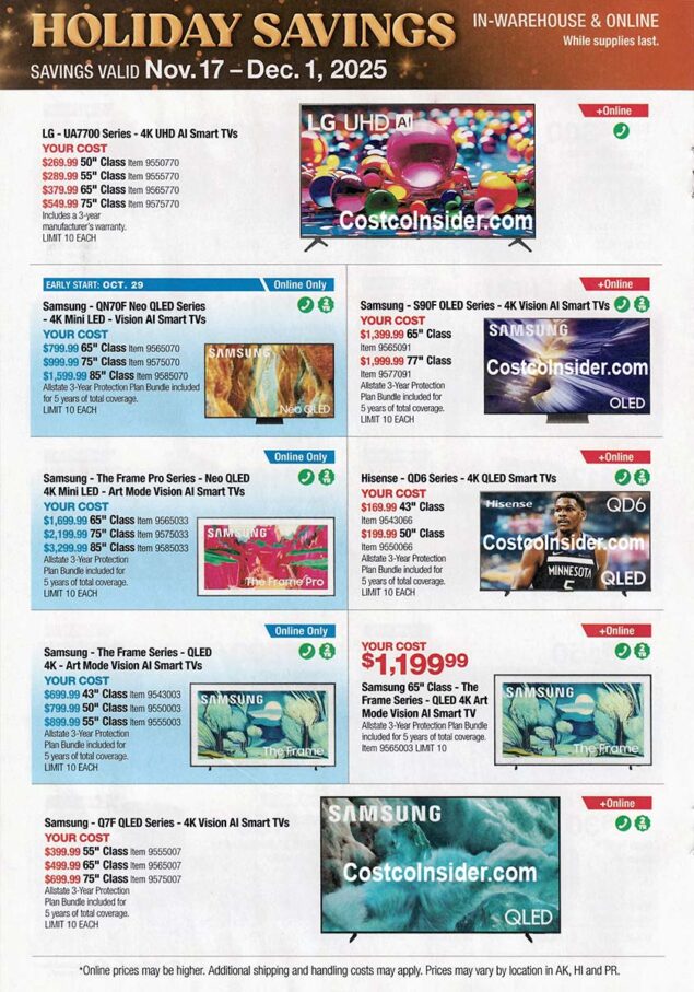 Costco Black Friday 2025 Ad Page 15