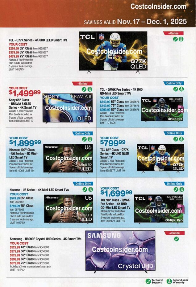 Costco Black Friday 2025 Ad Page 16