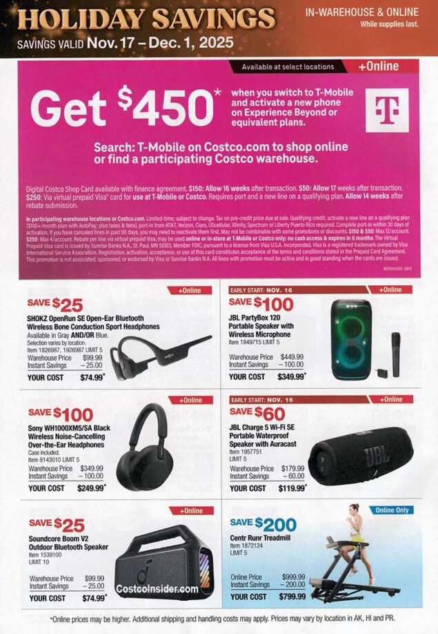 Costco Black Friday 2025 Ad Page 21