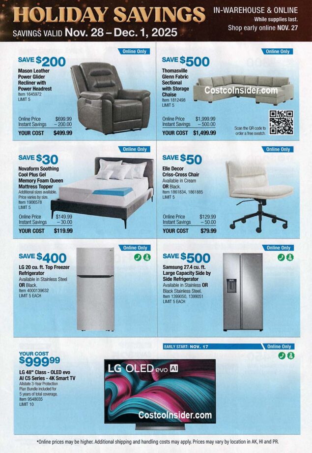 Costco Black Friday 2025 Ad Page 29