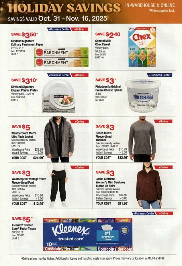 Costco Black Friday 2025 Ad Page 3