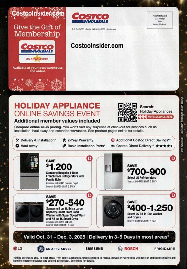 Costco Black Friday 2025 Ad Page 31