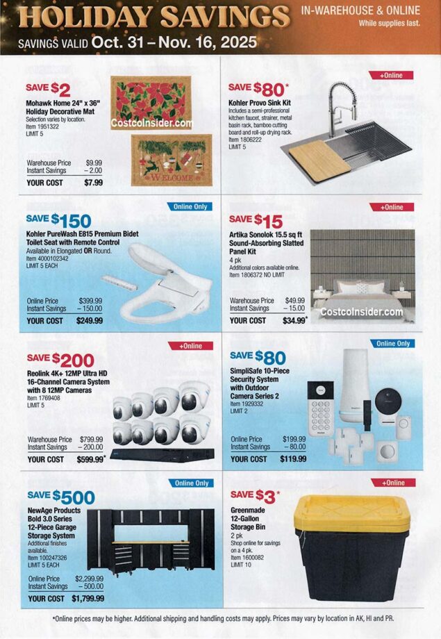 Costco Black Friday 2025 Ad Page 5