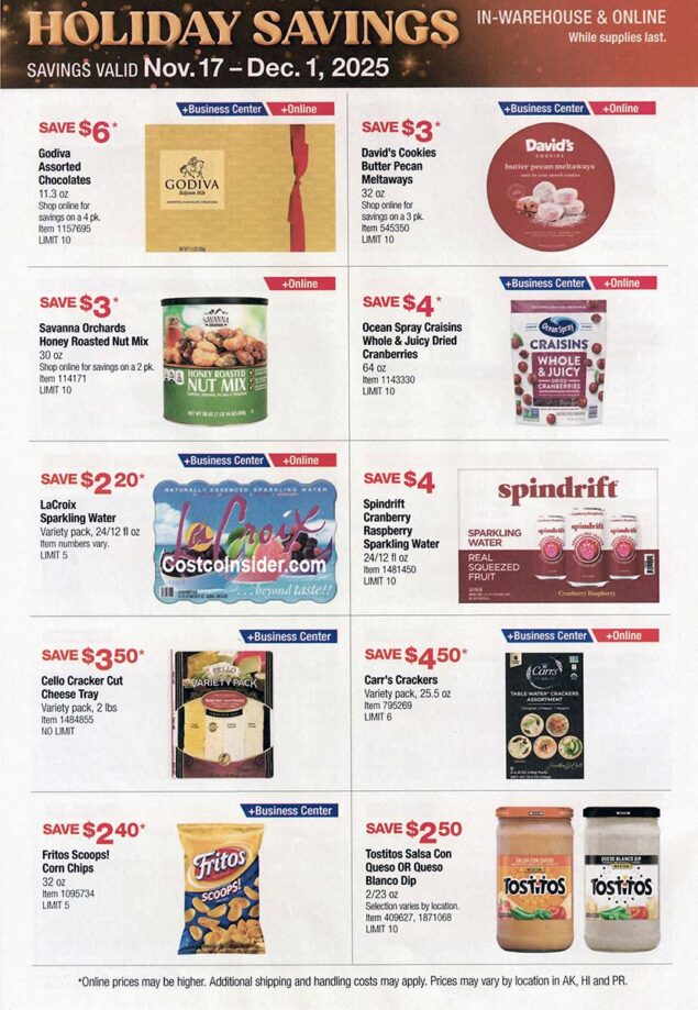 Costco Black Friday 2025 Ad Page 9