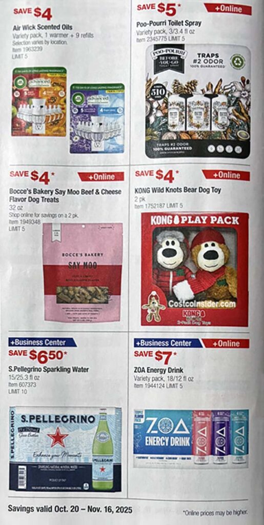 Costco November 2025 Coupon Book Page 17