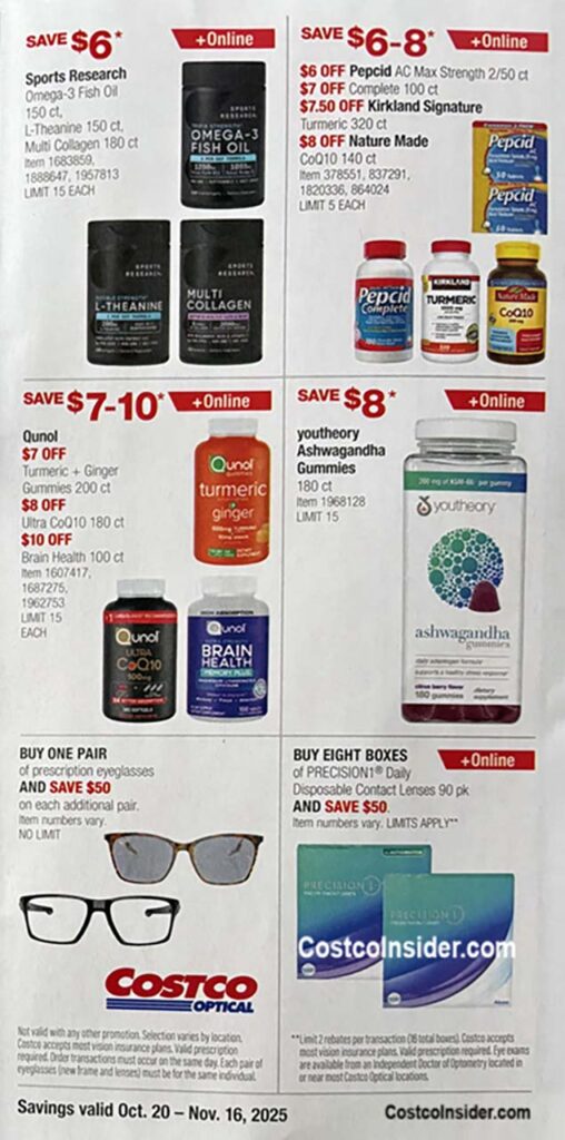 Costco November 2025 Coupon Book Page 22