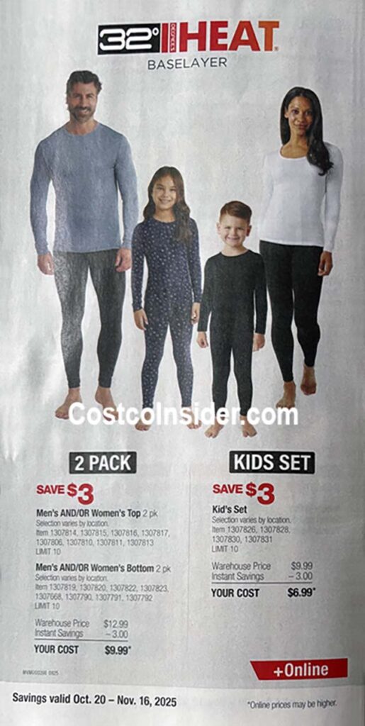 Costco November 2025 Coupon Book Page 3