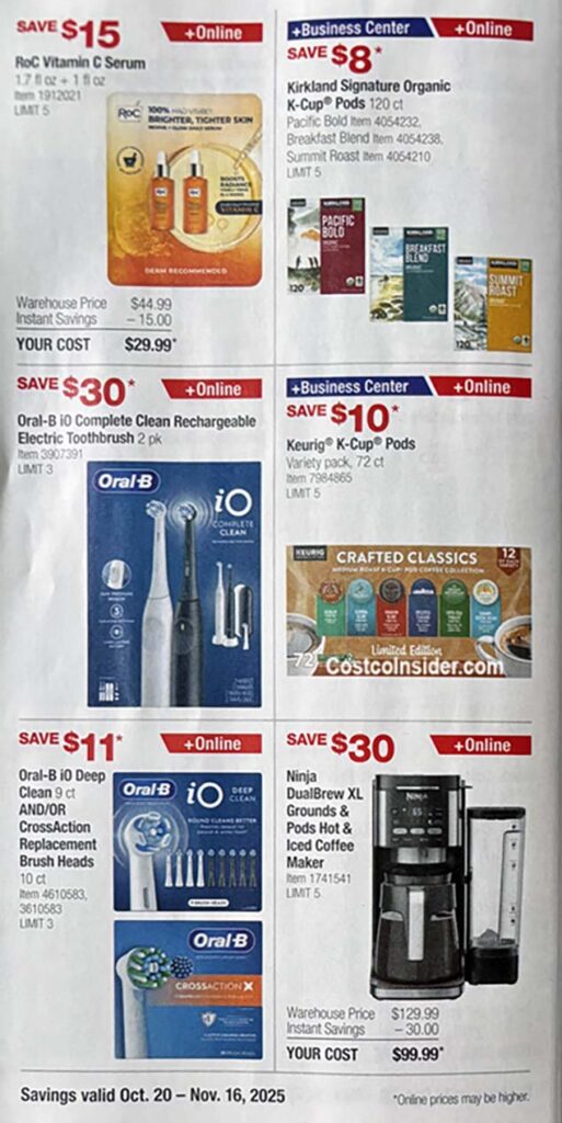 Costco November 2025 Coupon Book Page 7