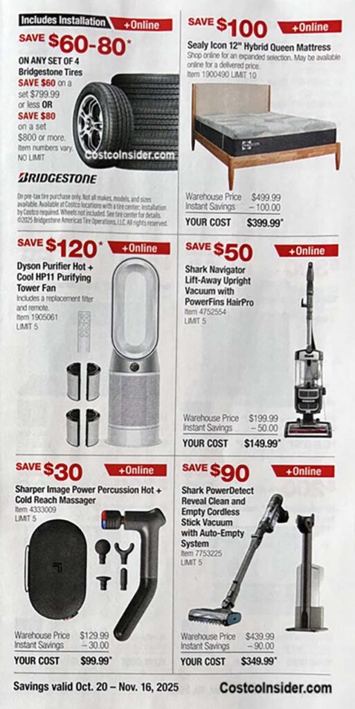 Costco November 2025 Coupon Book Page 8