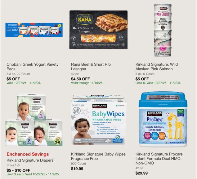 Costco October 27th 2025 Weekly Insider Deals Page 1