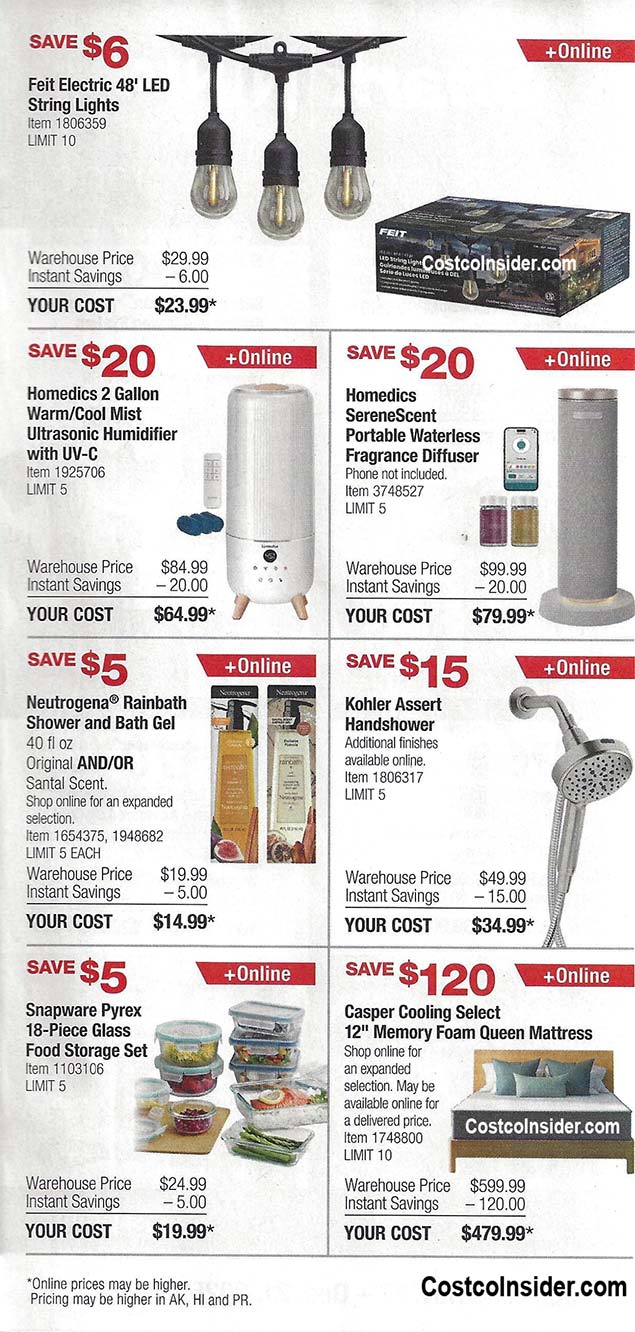 Costco December 2025 Coupon Book Page 12