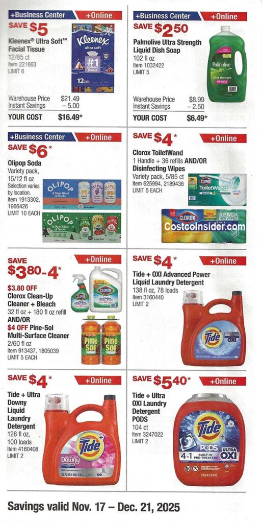 Costco December 2025 Coupon Book Page 19