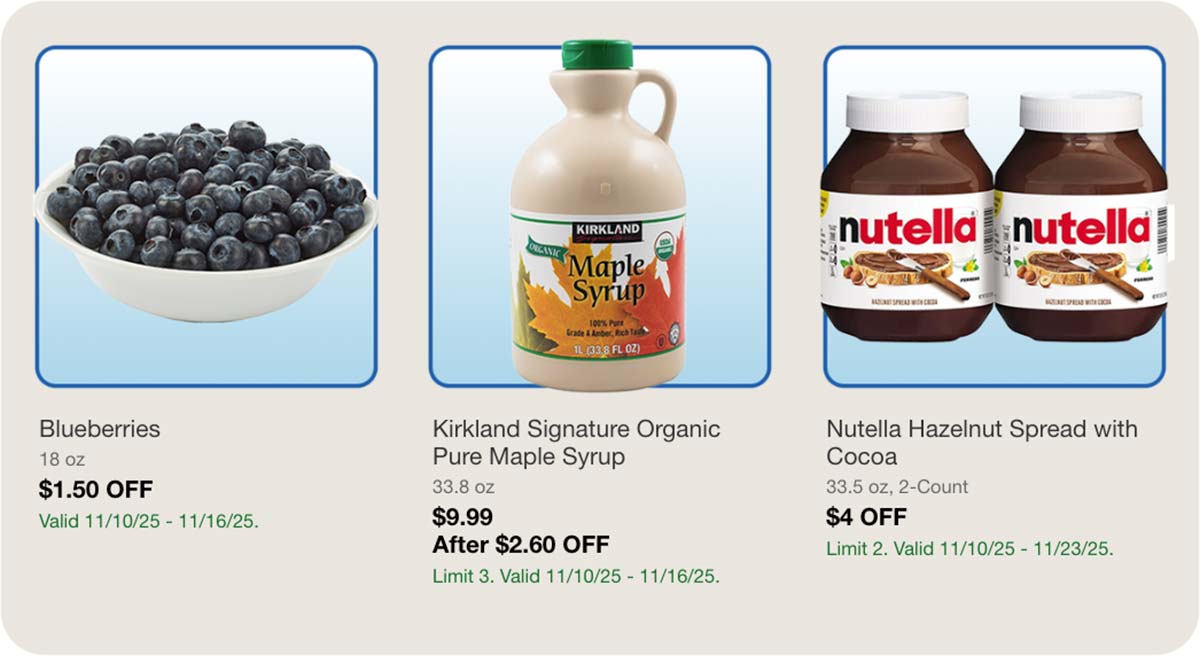 Costco November 10th 2025 Weekly Insider Deals Page 1