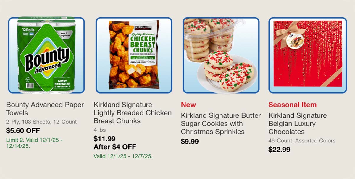 Costco December 1st 2025 Weekly Insider Deals Page 1