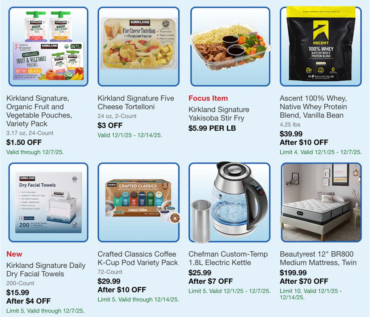 Costco December 1st 2025 Weekly Insider Deals Page 2