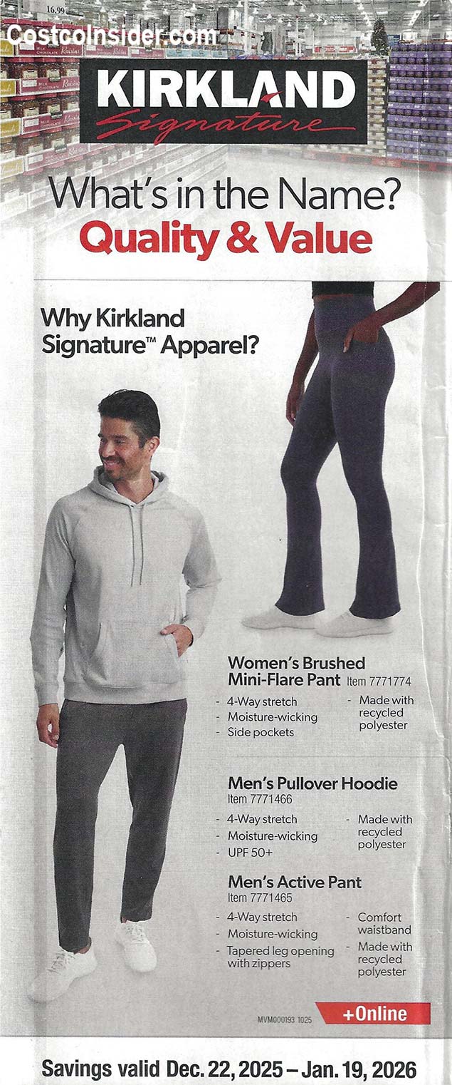 Costco January 2026 Coupon Book Page 1