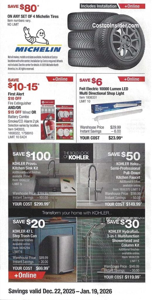Costco January 2026 Coupon Book Page 9