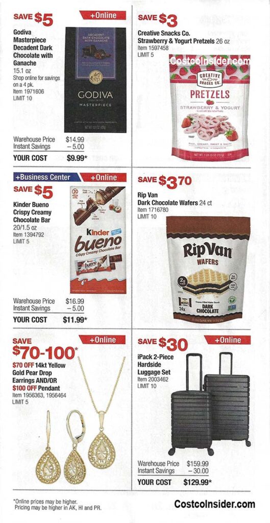 Costco February 2026 Coupon Book Page 1