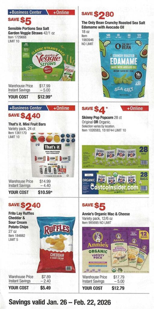 Costco February 2026 Coupon Book Page 12